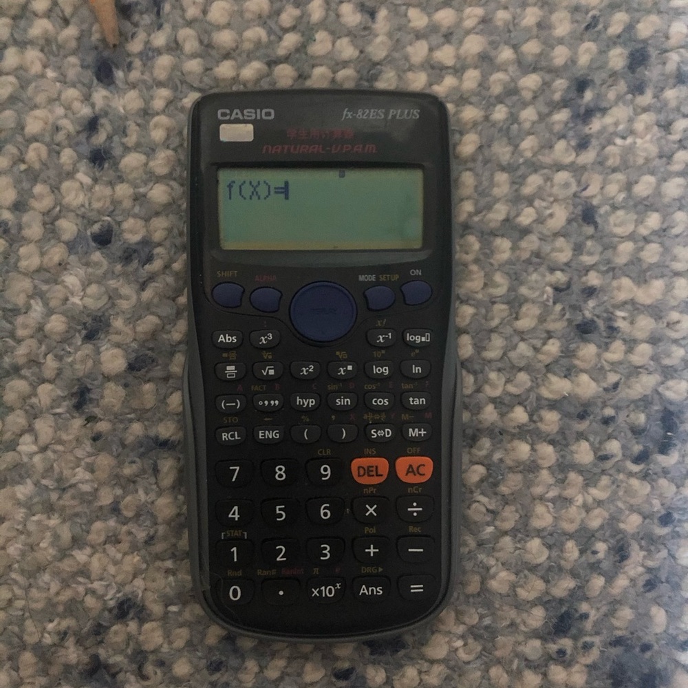 Casio FX-82ES PLUS calculator natural V.P.A.M - Picture 1 of 2
